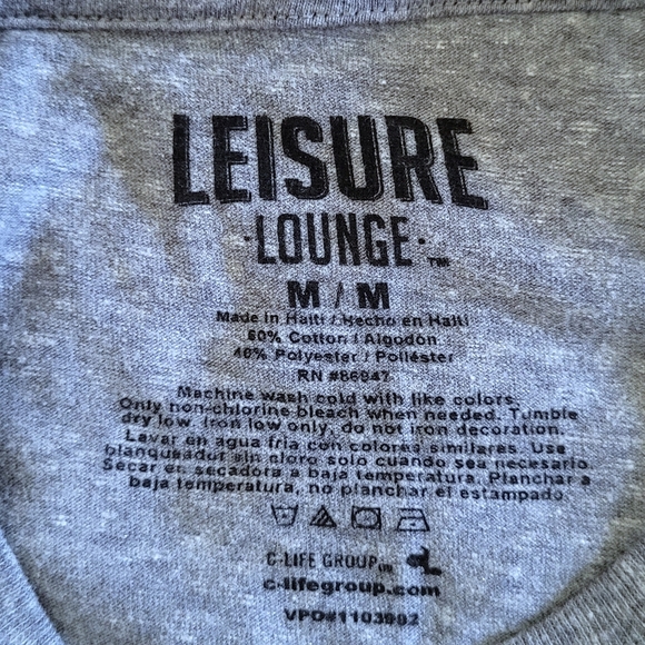 Leisure Lounge "You're The Burger🍔 To My Fries🍟" Graphic Tee👕 - NWOT - Picture 5 of 8